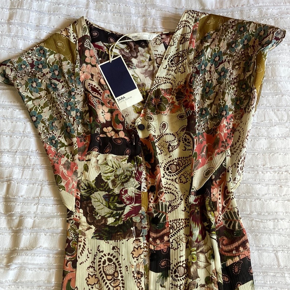 NWT Zara beach coverup/dress